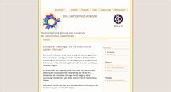 Desktop Screenshot of energiefeldmessung.de